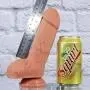 The Thicc DICC by FUKENA - Realistic Dual Density Silicone Dildo, 5.75 Inches Insertable (Light Skin)