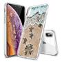 iPhone Xs iPhone X Case, Soft TPU Slim-Fit Flexible Ultra-Thin Clear Case, Full-Body Rugged Bumper Print Baby Turtle Case for iPhone Xs iPhone X, Transparent