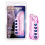 Pleasure Beads Male Masturbation - Ribbed Realistic Feel Vagina Stroker - Sex Toy for Men (Pink)