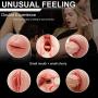CXNTUY Electric USB Rechargeable Male Adult Toy Ultra Soft and Realistic Silicone Best Gift