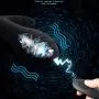 ABBY -J Charging Vibranting Plug Amal Toy Soft Liquid Silicone Amal Vibrantor Waterproof for Men Women