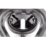 FeiGu Male Black Silicone Chastity Cage Device 48 (50mm Ring)