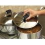 Pot Handle Cool Touch Lid Covers (Set of 3) - Fits on any Pot Handle or Lid and Remains Cool