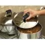 Pot Handle Cool Touch Lid Covers (Set of 3) - Fits on any Pot Handle or Lid and Remains Cool