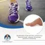Dr. Fredericks Original Self-Adhesive Metatarsal and Arch Support Insole Gel Pads - 2 Pieces - Generous Ball of Foot Cushions for Arch Support, Plantar Fasciitis & More - Small - W4.5-8 | M6-7
