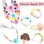 Baby Love Home Baby Teether 150pcs 15mm Silicone Teething Beads Round Loose Organic Nursing Baby Chew Colorful Beads