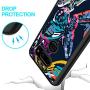 LG V30 ThinQ Case,Flexible Soft TPU Cover Shell,Slim Silicone Black Rubber Non-Slip Durable Design Protective Phone Case for LG V30 ThinQ -Butterfly