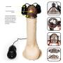 Pleasant Experience Vibranting Male Wand Massager Rechargeable Wireless Remote Control Back Neck Shoulder Relaxation Massaging with Multiple Men Vibrator Medical Grade Silicone Vibration Toys
