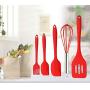 Cooking Spoon Shovel Whisker Brush Kitchen Tool Silicone Kitchenware Set of 5 pcs