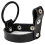 Holdream Cock Ring Silicone Penis Ring Penis Sleeve Leather For Men SM Bondage Set Kit Male Chastity Belt Device Sex Toys