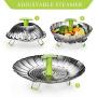 7PCS Accessories for Instant Pot Set - 5,6,8 Qt Pressure Cooker Accessories Set with Steamer Basket,Eggshell Cutter,Egg Rack,Egg Bites Mold,Non-Stick Springform Pan,Tong,Silicone Mini Mitts