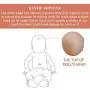 Vollence 18 Inch Eye Closed Full Silicone Baby Doll That Look Real,Not Vinyl Material Dolls,Sleeping Lifelike Baby Dolls,Realistic Newborn Real Baby Doll,Soft Handmade Silicone Alive Baby Doll - Girl