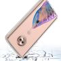 Moto G6 Case, Soft TPU Slim-Fit Flexible Ultra-Thin Clear Case, Full-Body Rugged Bumper Print Arowana Case for Moto G6, Transparent