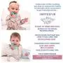 Baby Teething Toys - BPA Free Silicone - Easy to Hold, Soft and Highly Effective Cute Elephant Teether - Best Unique Baby Shower Gifts - Teethers Toy for Freezer