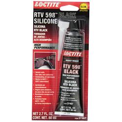 Loctite 37467 Black RTV 598 High Performance Silicone. 80 ml.