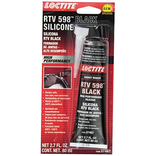 Loctite 37467 Black RTV 598 High Performance Silicone. 80 ml.