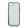 SCOCICI Non-Slip Drop Protection Smart Cell Phone Case Japanese Inspired Koi Fishes with Floral Arrangement Doodle Style Nature Illustration Compatible with iPhone 7