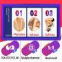 JIUSWO? Fetish Simulation Leg Model Real Person Model Mens 3D Adult Toys Solid 100% Safe Material Lifelike Silicnoe D0lls for L0ve D0ll Legs Male Model Real D0ll 1010 (Size : 110cm)