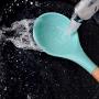 Gwjs Silicone Wooden Handle Kitchen Utensils, Non-stick Spatula Cooking Utensils Kitchen Gadgets Kitchenware-nine-piece Set 32.5cm(12.8inch)