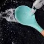 Gwjs Silicone Wooden Handle Kitchen Utensils, Non-stick Spatula Cooking Utensils Kitchen Gadgets Kitchenware-nine-piece Set 32.5cm(12.8inch)