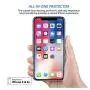 Beam Electronics Screen Protector for iPhone X,XS,11 Pro (4 Pack) Tempered Glass Screen Protector with Advanced Clarity [3D Touch] Works w/Most Cases 99% Touch Accurate-4 Replacement Screen Protectors