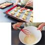 Kitchenware Utensils Set 5 Piece Premium Silicone Heat Resistant Non-Stick Cooking Professional Tools Red