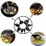 Cooking Utensils Set - 10 Piece Silicone Kitchen Spatula Set - Black Professional Cooking Utensils - Nonstick Silicone and Heat Resistant Kitchenware