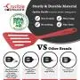 Crucible Cookware Utensils Set, 12-Piece Complete Silicone Baking & Cooking Kitchen Tools Set, Cookware Set, BBQ, Kitchen Gadgets - Red - Utensilios de Cocinas
