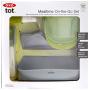 OXO Tot Mealtime On-The-Go Value Set with Roll-up Bib, Food Masher, and Feeding Spoon with Case