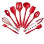 SKYyao Kitchen utensil set Silicone Kitchenware 10 piece set of cooking tools spatula shovel set silicone