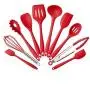 SKYyao Kitchen utensil set Silicone Kitchenware 10 piece set of cooking tools spatula shovel set silicone