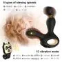 sweet124043 G-Spǒt Prǒstate Vibratǒr Amal Vibreitor- Premium Couples Toy for Men- Waterproof Silicone Male Funny Toy Vibrating Plug & Whisper Quiet