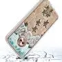 Moto G6 Case, Soft TPU Slim-Fit Flexible Ultra-Thin Clear Case, Full-Body Rugged Bumper Print Baby Turtle Case for Moto G6, Transparent