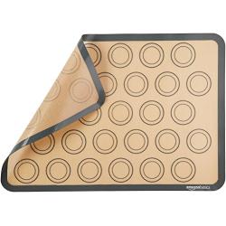 AmazonBasics Silicone Macaron Baking Mat Sheet, Set of 2