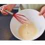 Macsen [10 Piece] Silicone Heat Resistant Kitchen Cooking Utensil, Cooking Set Non-Stick Kitchen Tools, Health Cooking Sets (Red)
