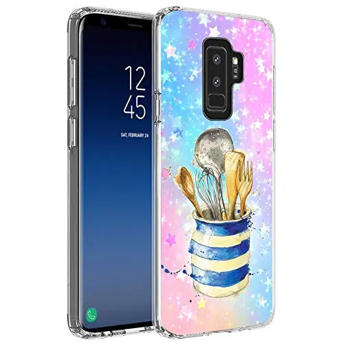 Samsung Galaxy S9 Case, Kitchenware Shock-Absorption TPU Rubber Bumper Samsung Galaxy S9 Case, Ultra Thin Slim Protective Cover for Samsung Galaxy S9-Clear