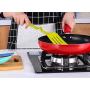 Five-piece silicone kitchenware set Spatula spoon spaghetti spoon spoon Color cooking spoon shovel