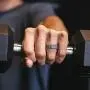 QALO Mens Functional Silicone Rings with Ring Storage Pouch, Perforated Classic & Q2X Collection