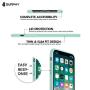 SURPHY Silicone Case for iPhone Xs iPhone X Case, Slim Liquid Silicone Soft Rubber Protective Phone Case Cover (with Soft Microfiber Lining) Compatible with iPhone X iPhone Xs 5.8", Mint Green