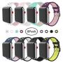 BMBEAR Floral Bands Compatible with Apple Watch Band 38mm 40mm 42mm 44mm Soft Silicone Fadeless Pattern Printed Replacement Sport Band for iWacth Series 4 3 2 1