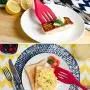 Kitchenware Utensils Set 5 Piece Silicone Heat Resistant Non-Stick Cooking Professional Spoon shovel Tools Red