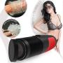 YOSTTST Male 3D Realistic Oral Cup,Genuine Silicone Body Adult Toy, 2-in-1 Toy,Mens Gifts Secret Gifts Sexxc Products,Birthday Gift