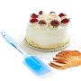 Yuybei-Home Silicone kitchenware 3 Piece Blue Silicone Baking Set Durable Silicone Heat Resistant 446°F Seamless Non-Stick Kitchen Mixing Cooking Baking Utensils Nonstick Heat Resistant Tools