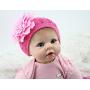 OCSDOLL Reborn Baby Dolls 22" Cute Realistic Soft Silicone Vinyl Dolls Huggable Baby Doll,Toddler Dolls for Girls