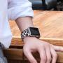 EXCHAR Compatible with Apple Watch Band 40mm 38mm 44mm 42mm Fadeless Pattern Printed Floral Bands Silicone Replacement Band for iWatch Series 5 Series 4/3/2/1 for Women Men