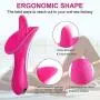 Tight Design Womens Tongue Electric Toys - 10 Frequency Rolling Tongue Mouth Simulate GSpotter Licking Massage Toys Silicone Toy