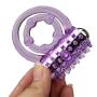Erfdc Shirt Víbr???rs Man Víbrá?ion delay Massage Stick Masturbation Rings Enhance Sexnnhy Tool Stimulate Utensils Víbrá?or Silicone Brush,Blue