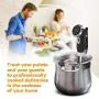 VAVA Sous Vide Cooker BPA-Free Thermal Immersion Circulator with Accurate Temperature Digital Timer LCD Display & Silicon Clamp (Auto-Start, FDA Approved, 110V, 1000 Watts, Black/Stainless)