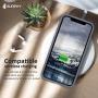 SURPHY Silicone Case Compatible with iPhone 11 Case 6.1 inch, Liquid Silicone Full Body Thickening Design Phone Case (with Microfiber Lining) for iPhone 11 6.1 2019, Lavender Gray