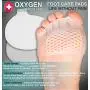 Premium Metatarsal Pads for Men & Women by Oxygen Swiss Lab | Soft Silicone Gel Ball of Foot Pads for Athletes, Morton’s Neuroma, High Heels, Bunions, Running & More | Soothe Feet Pain Instantly